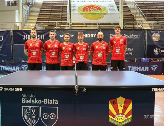 Wymarzony początek sezonu bielskiej drużyny tenisa stołowego