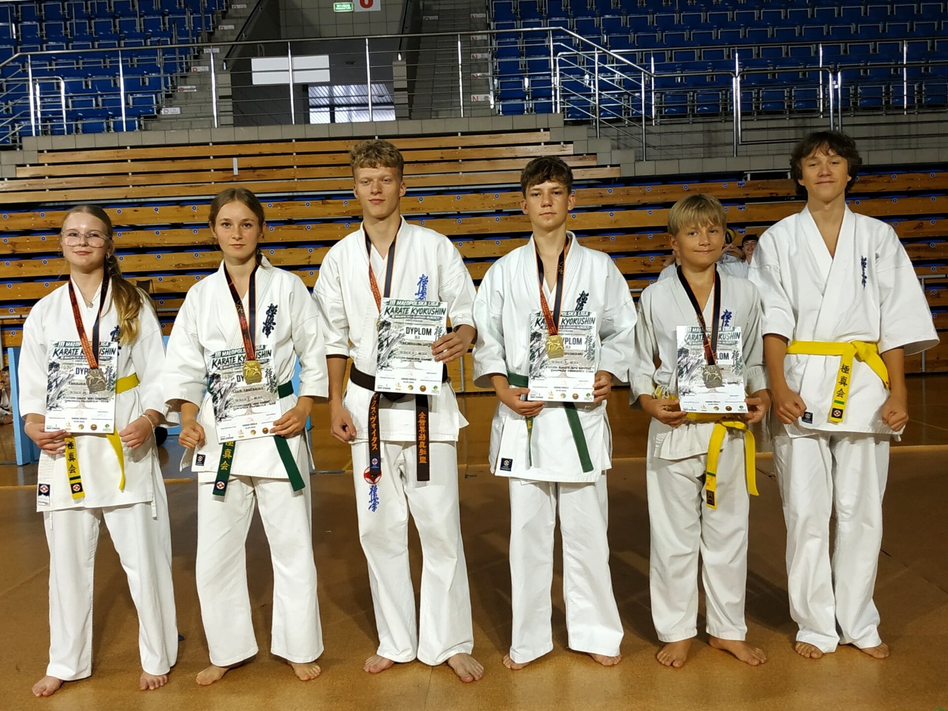 Medalowy początek sezonu Cieszyńskiego Klubu Karate Kyokushin