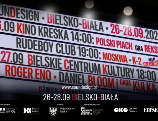 SOUNDESIGN w Bielsku-Białej. Muzyka, film i wyjątkowi artyści