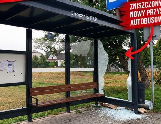 Kolejny akt wandalizmu w Choczni. Apel o filmy lub zdjęcia