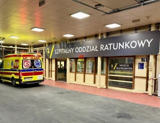 Bez kasku, z promilami. Poważny upadek rowerzysty