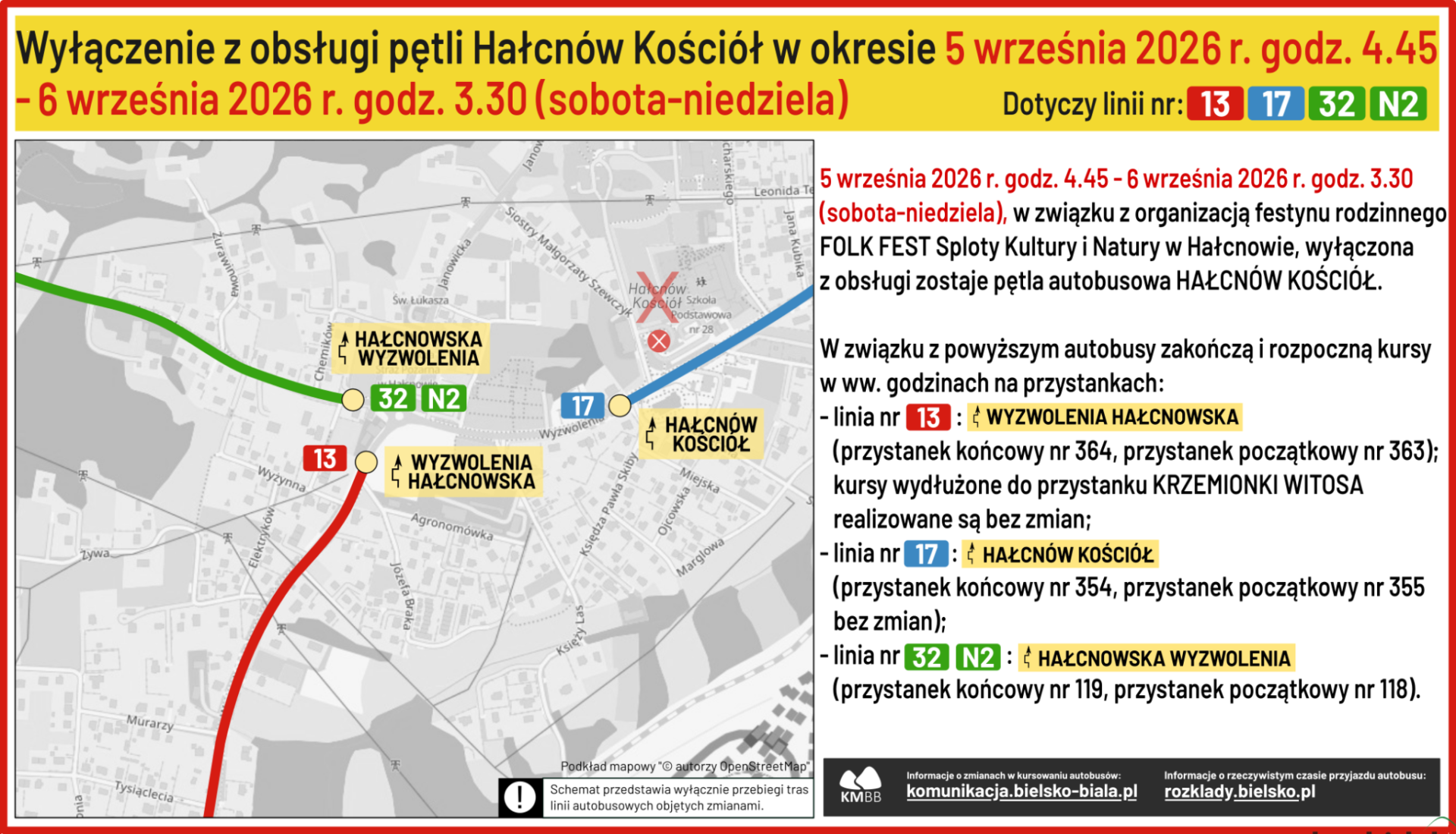 Folk Fest w Hałcnowie. Będzie muzyka, atrakcje dla rodzin i zmiany w komunikacji