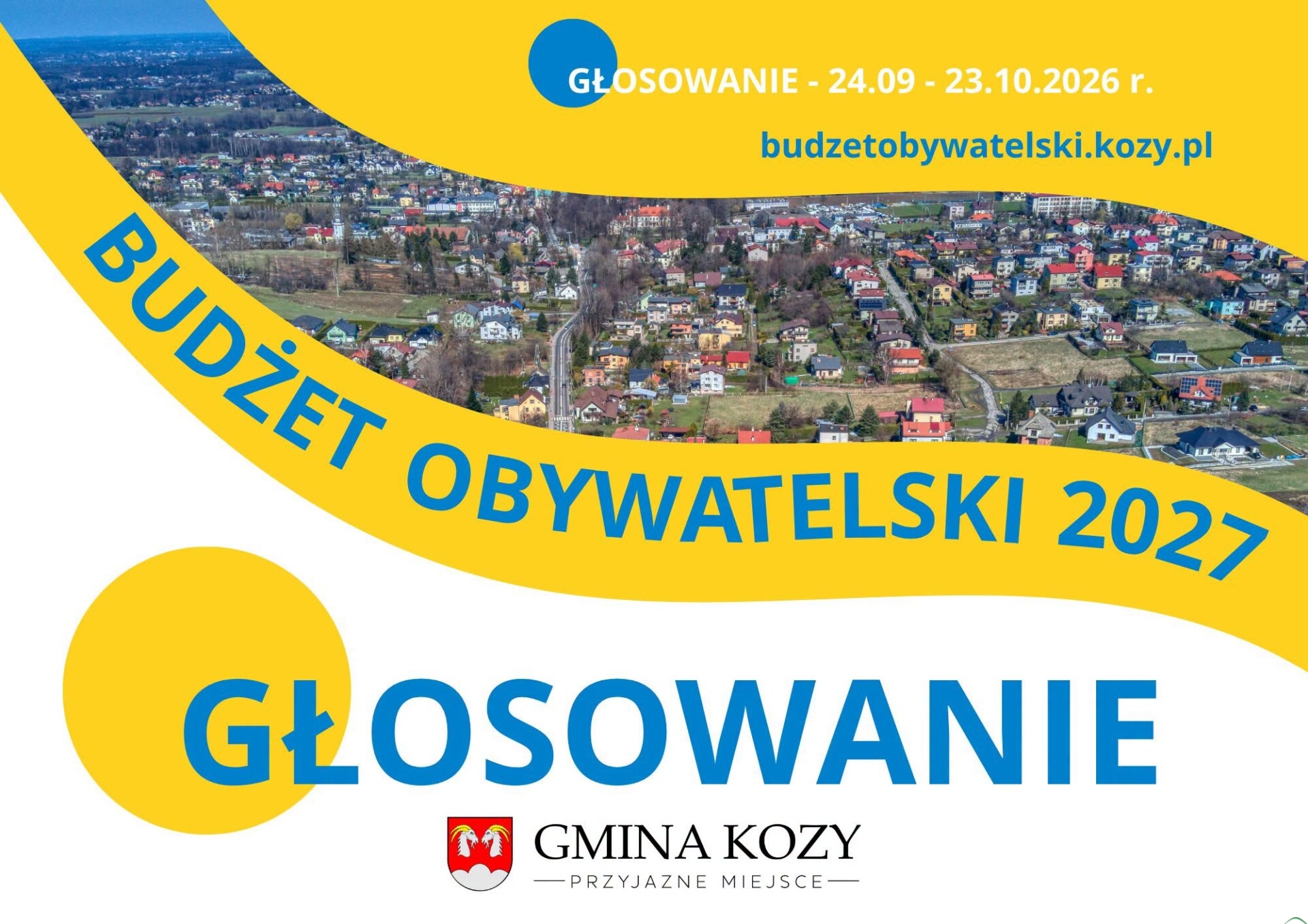 Rusza głosowanie w Kozach. Mieszkańcy zdecydują