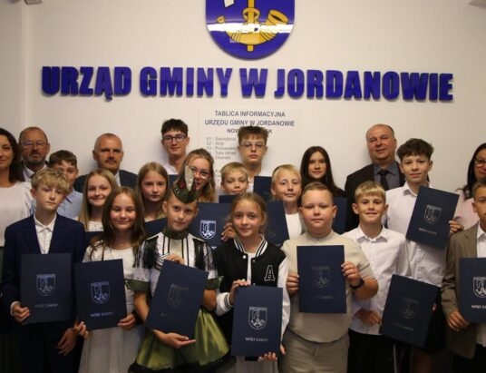 Stypendia dla młodych zdolnych z gminy Jordanów