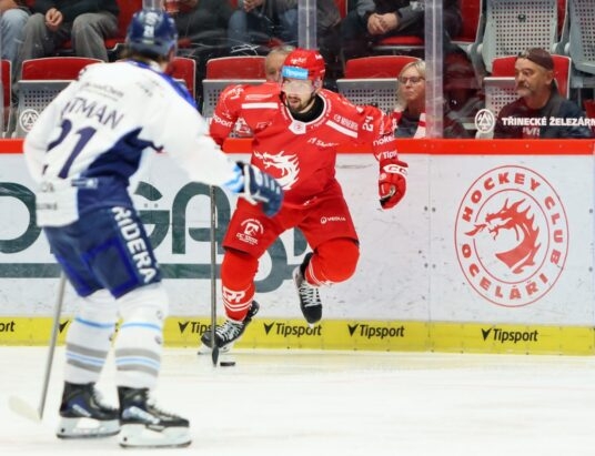 Demolka w derbach. Oceláři – Vítkovice 8:2 | ZDJĘCIA