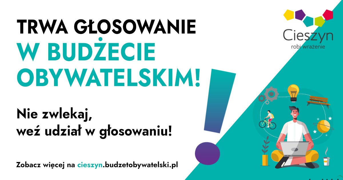Cieszyn. Ruszyło głosowanie na projekty Budżetu Obywatelskiego 2027