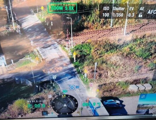 Bielscy policjanci sprawdzali przejazdy kolejowe