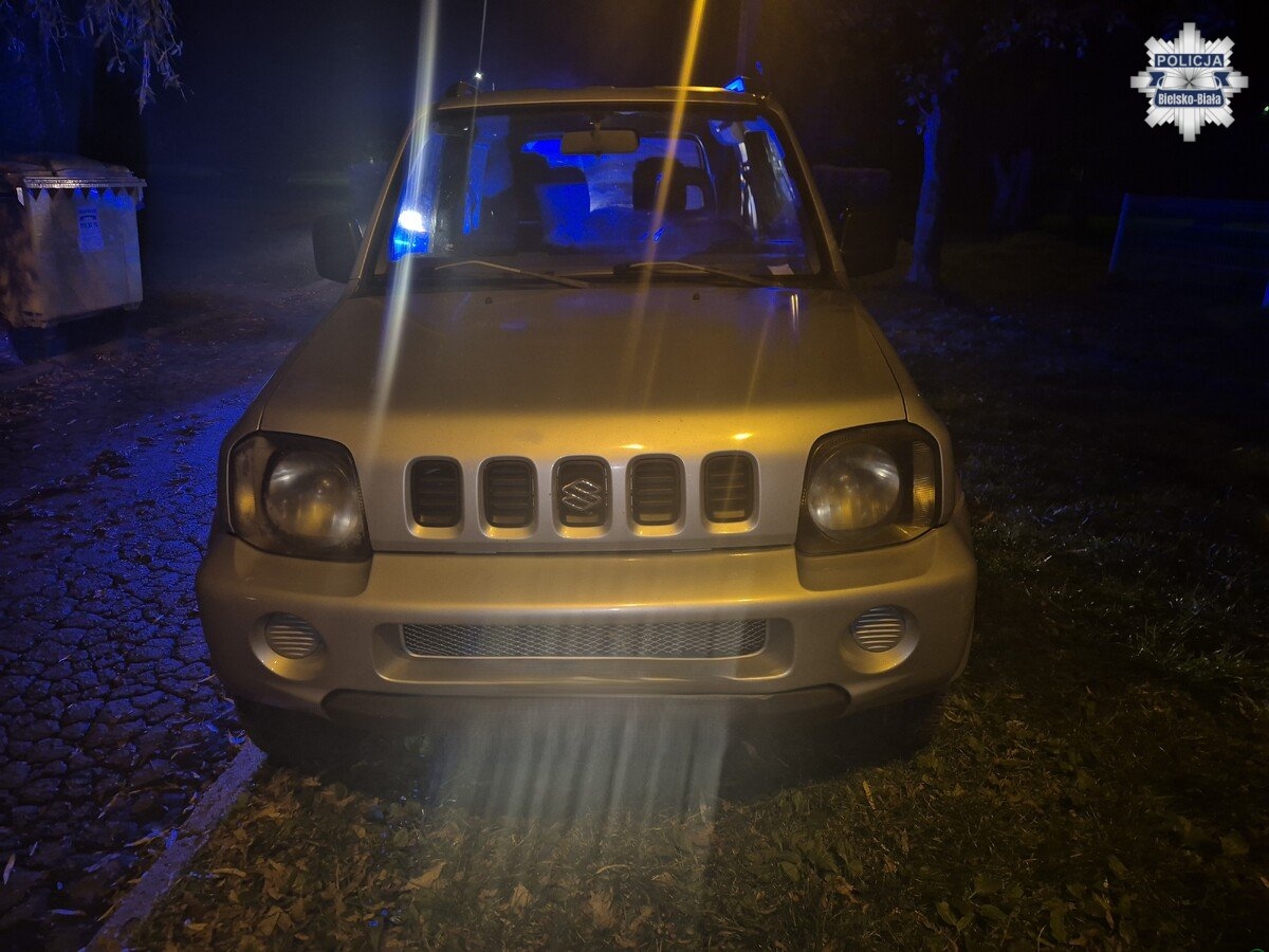 Radna poszalała. Trzy promile za kierownicą suzuki i agresja wobec policjantów