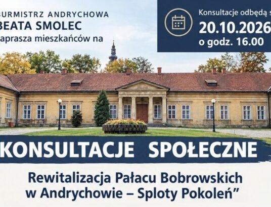 Konsultacje w sprawie rewitalizacji pałacu w Andrychowie