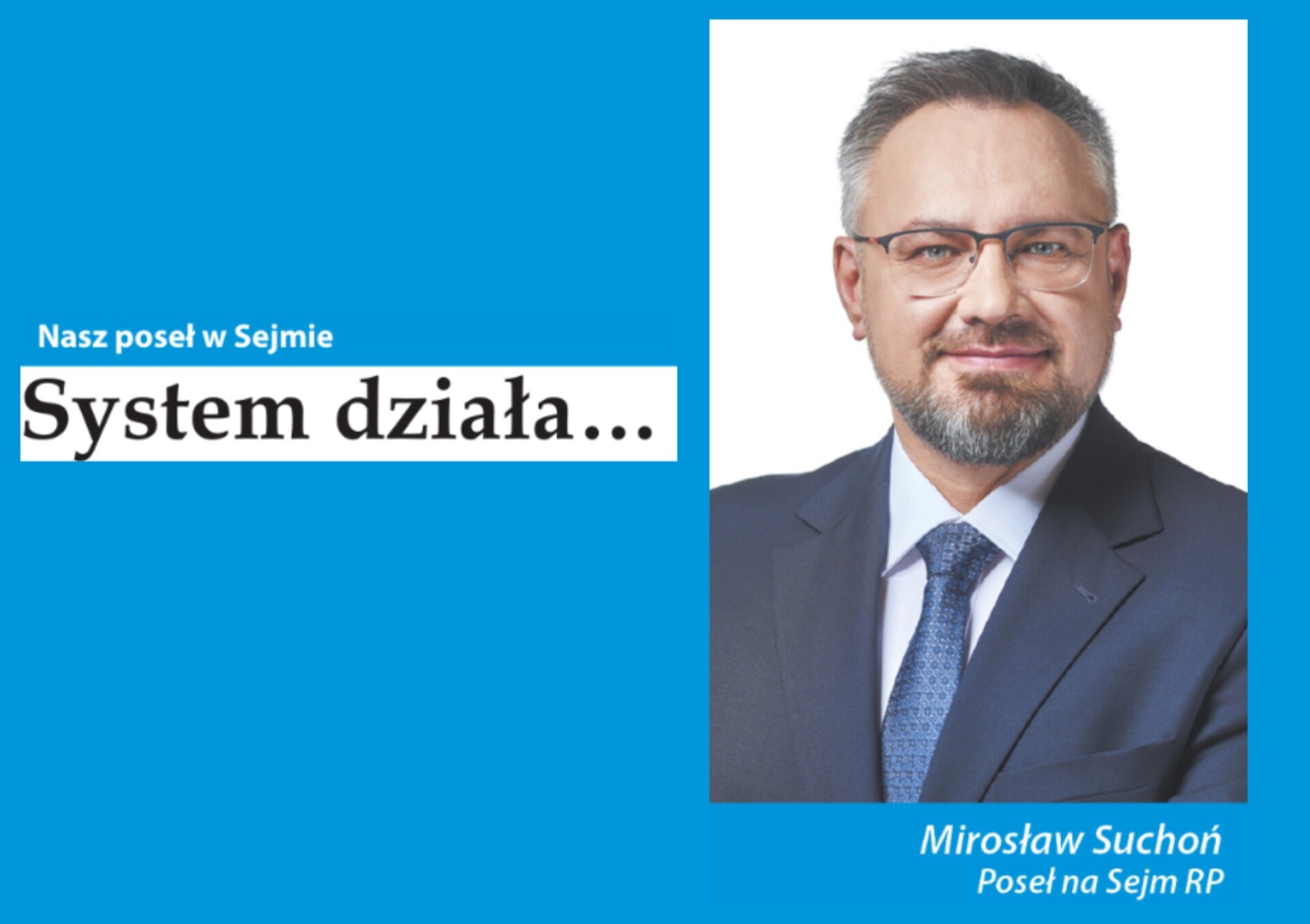 Nasz poseł w Sejmie. System działa