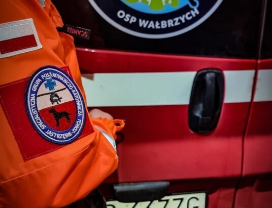 Wypadek w Iskrzyczynie. Ziemia przysypała mężczyznę na terenie przedszkola