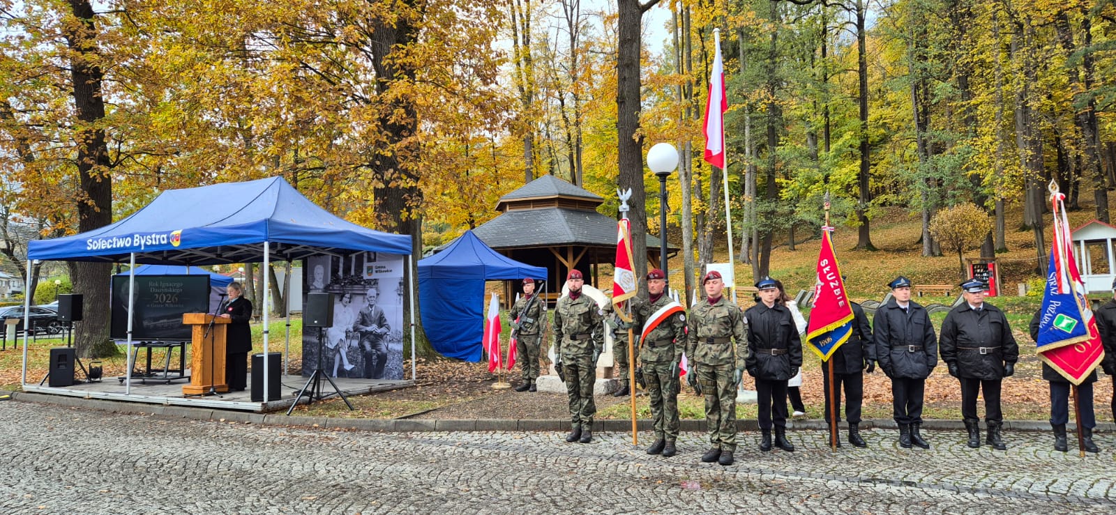 Marszałek Sejmu w Bystrej. Oddali hołd Ignacemu Daszyńskiemu