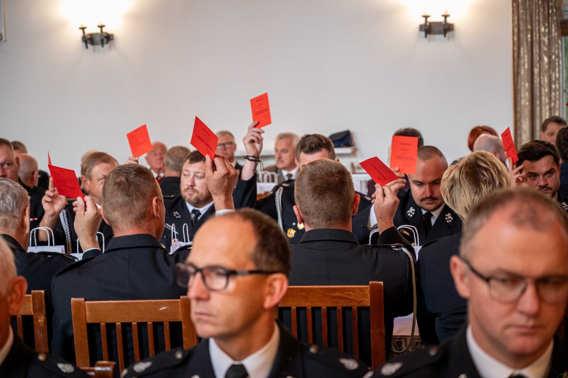 Strażacy ochotnicy powiatu cieszyńskiego podsumowali kadencję i wybrali nowe władze
