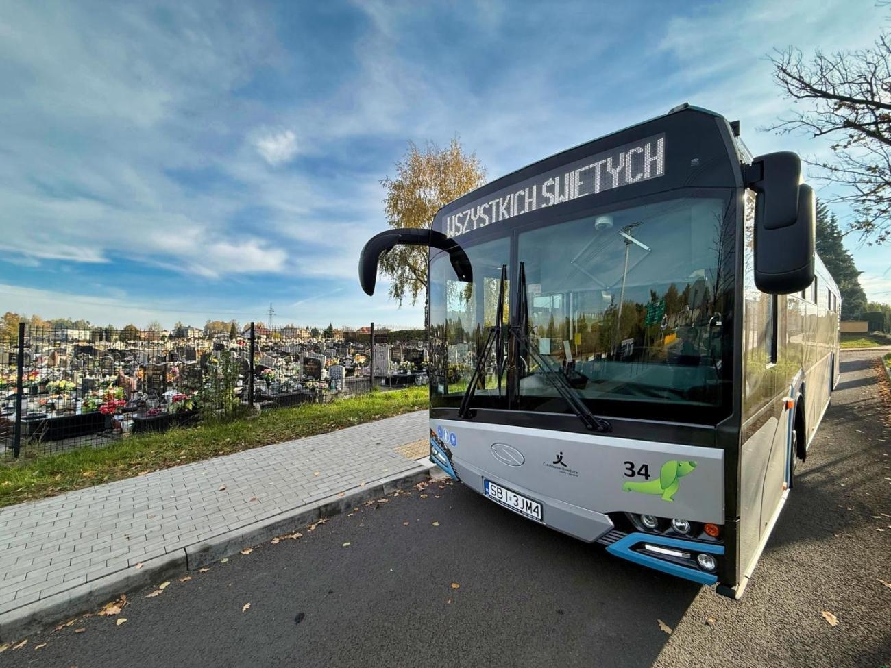 1 listopada darmowe autobusy w Czechowicach-Dziedzicach